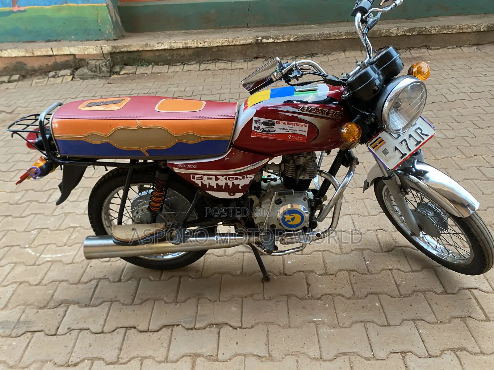Bajaj Boxer 100 2021 Red