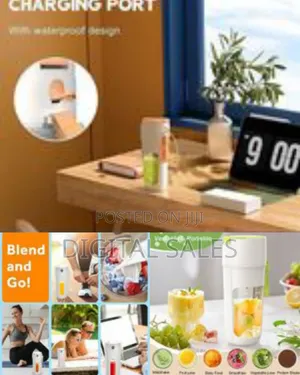 Versatile Portable Usb Rechargeable Blender Cup - Multicolor