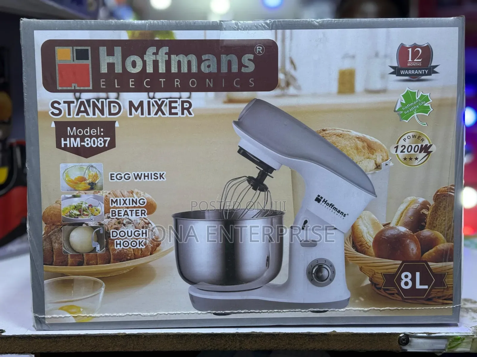 Stand Mixer 8l