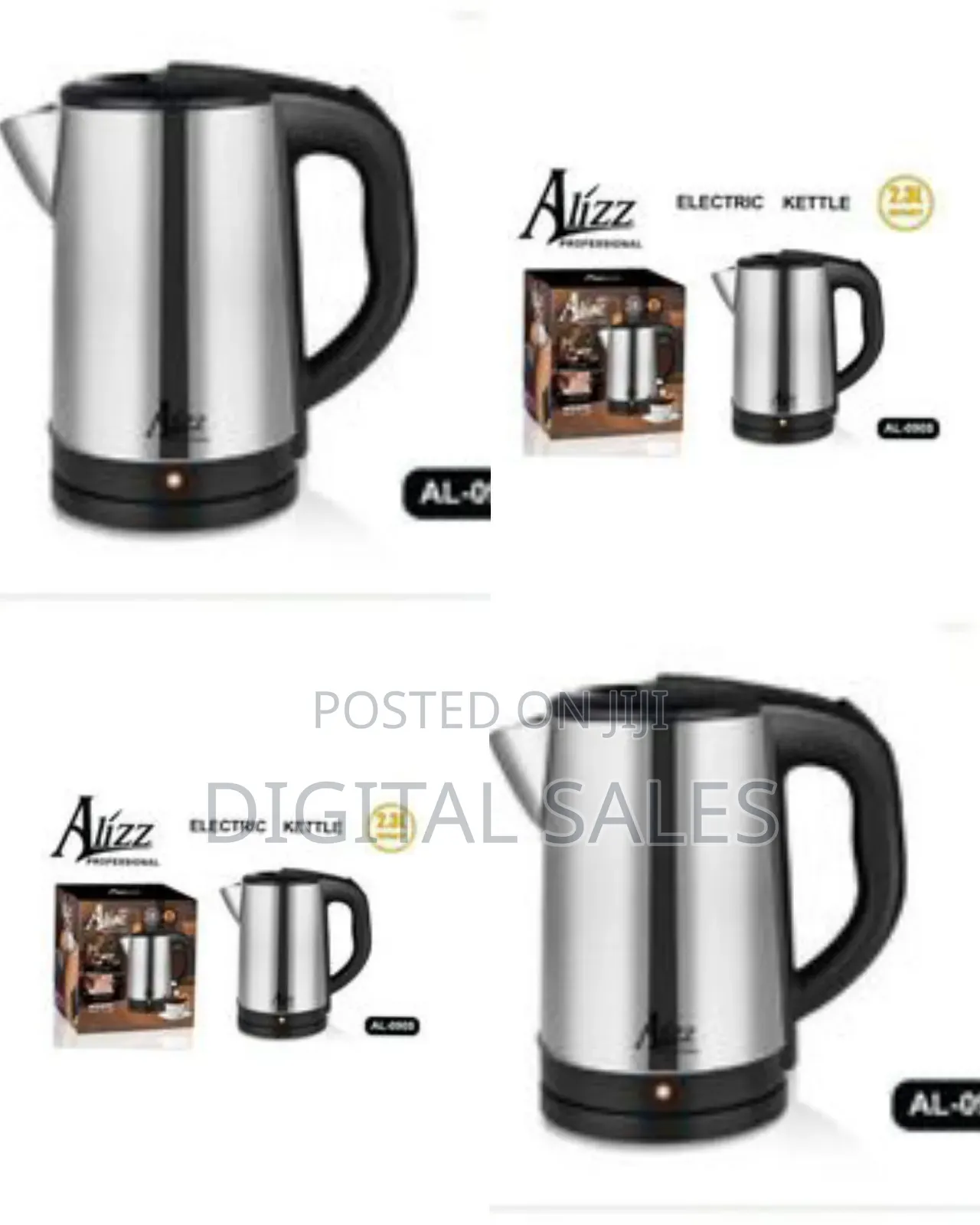 Alizz Alizz Professional 2.3l Electric Kettle - Multicolor