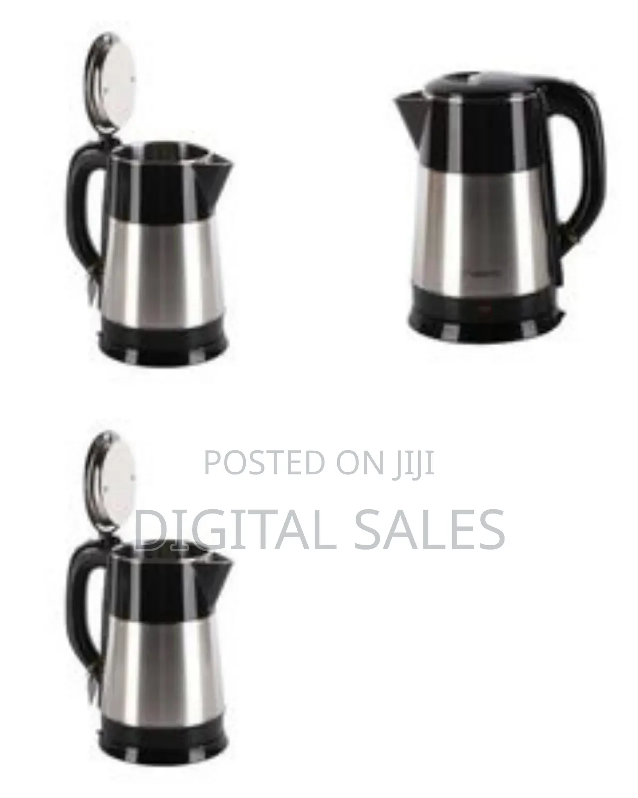 Lexical Efficient Electric Kettle With Stainless Steel Finish