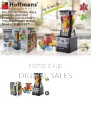 Lhoffmans Hm-2067 Multifunctional Commercial Blender With 2000w Pure