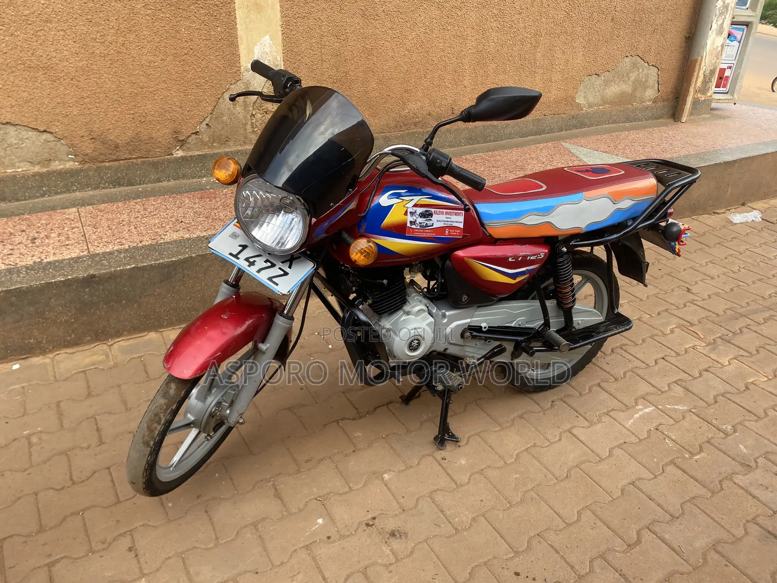 Bajaj CT 125X 2023 Red