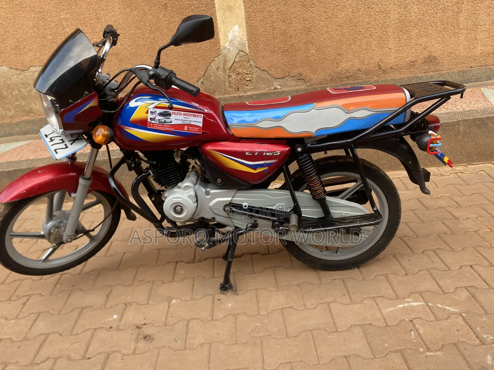 Bajaj CT 125X 2023 Red