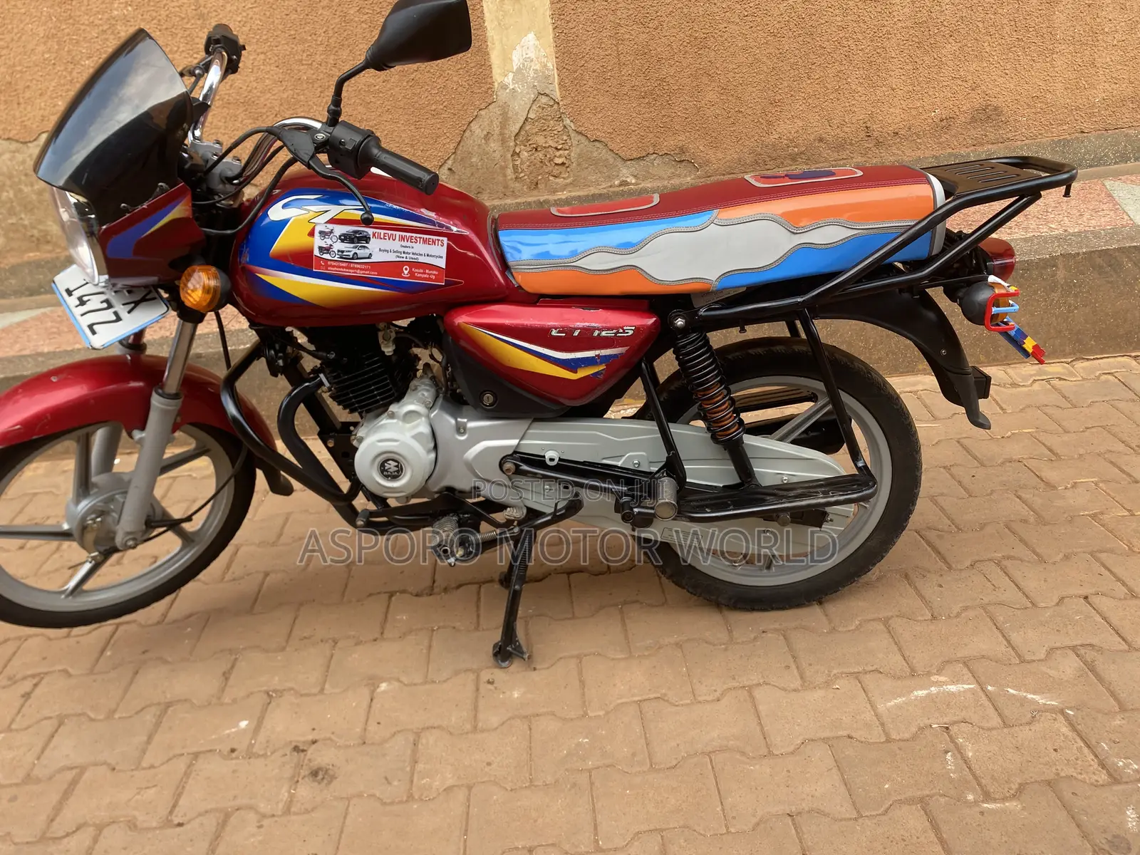 Bajaj CT 125X 2023 Red