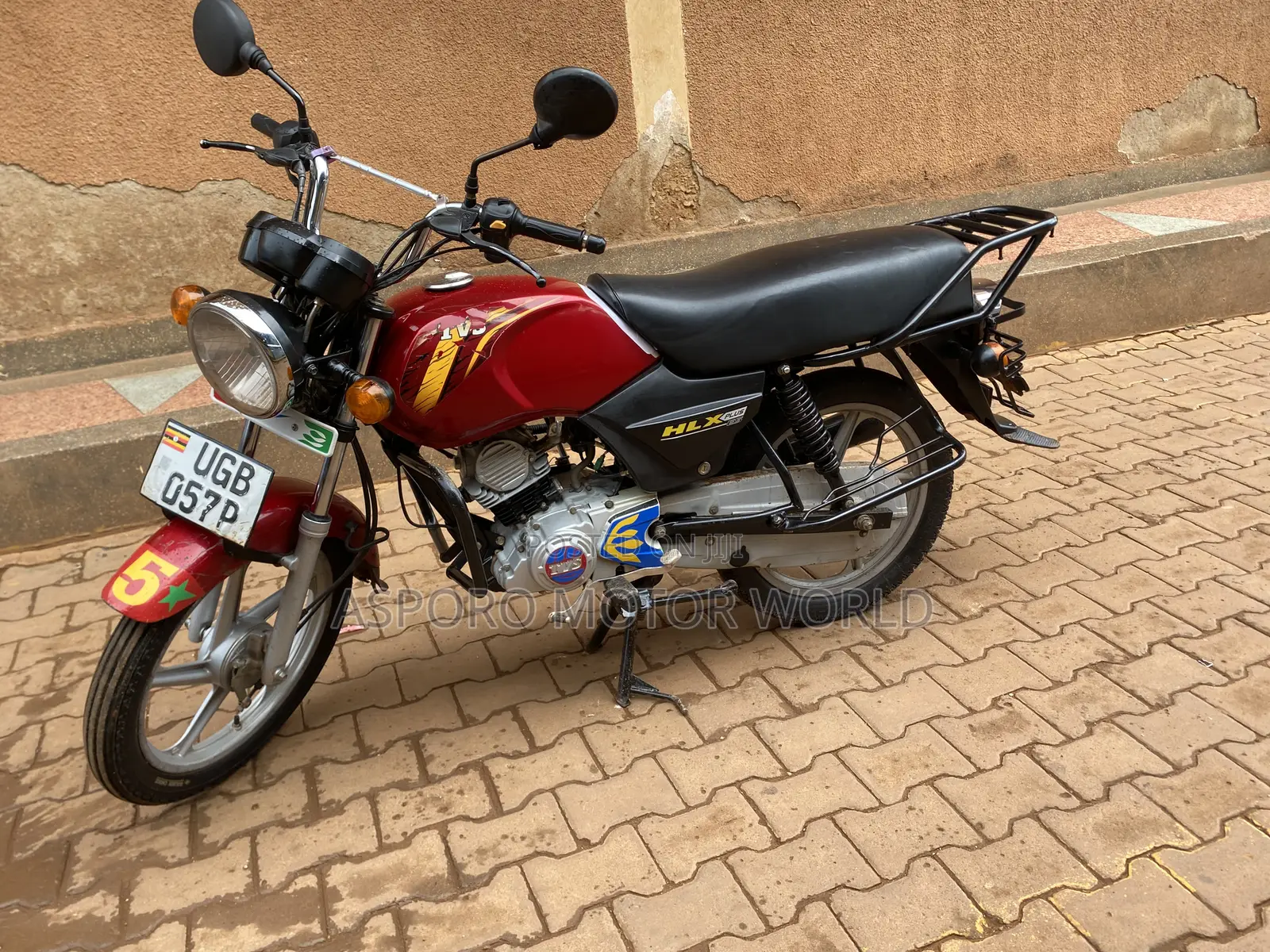 TVS XL 100 2024 Red