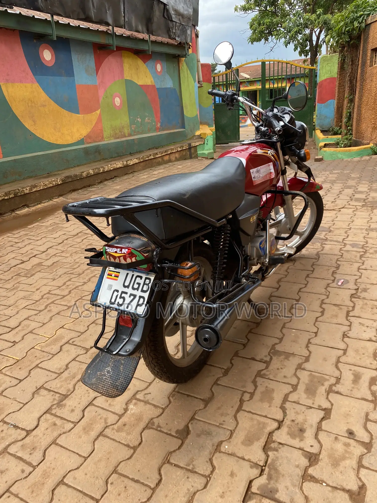 TVS XL 100 2024 Red