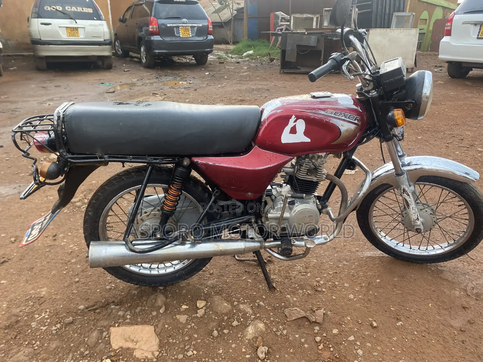 Bajaj Boxer 100 2018 Red