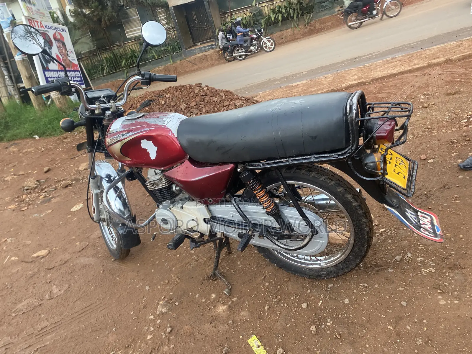 Bajaj Boxer 100 2018 Red