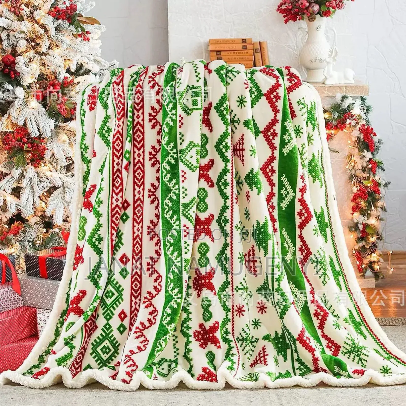 Christmas Throw Blankets Available in Different Designs