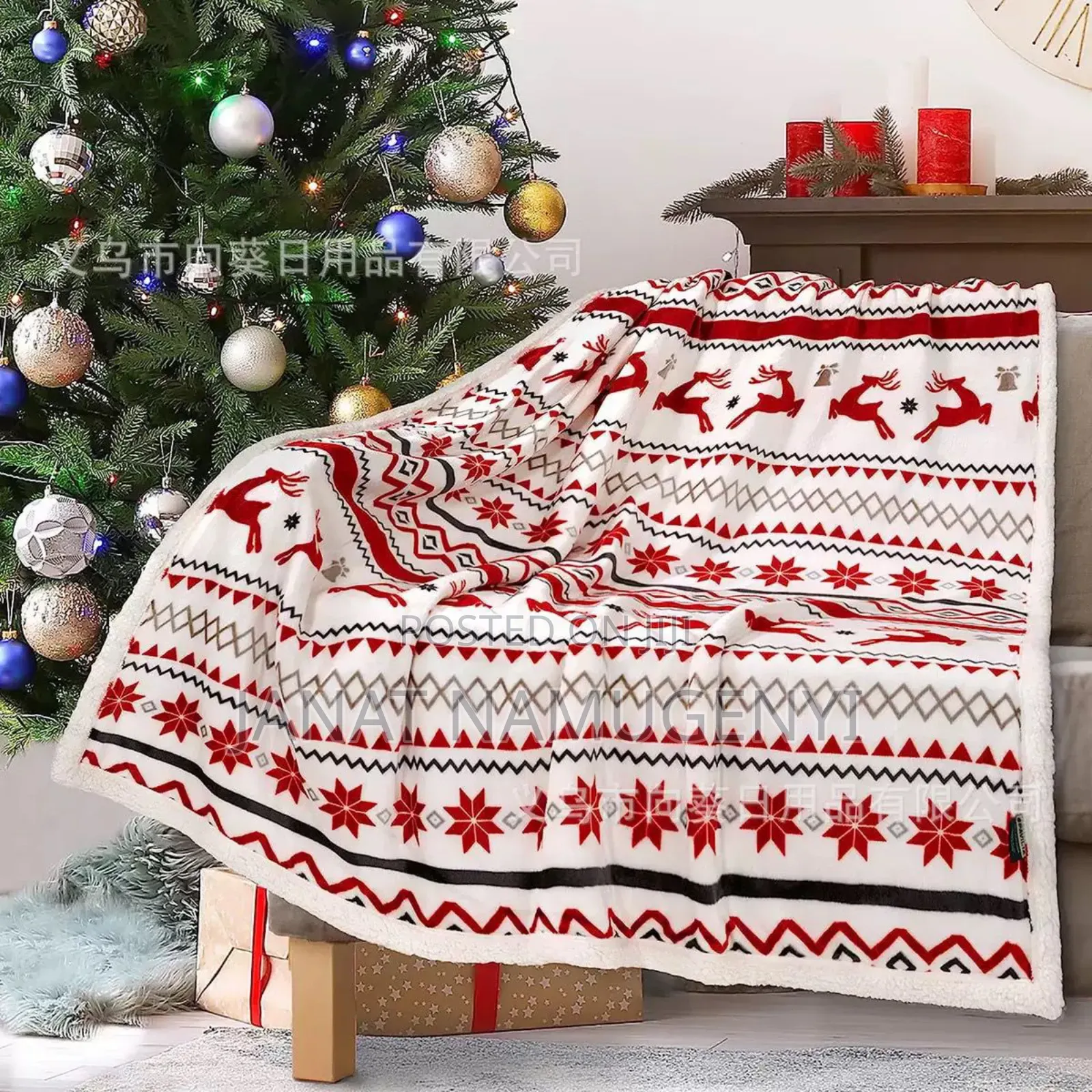 Christmas Throw Blankets Available in Different Designs