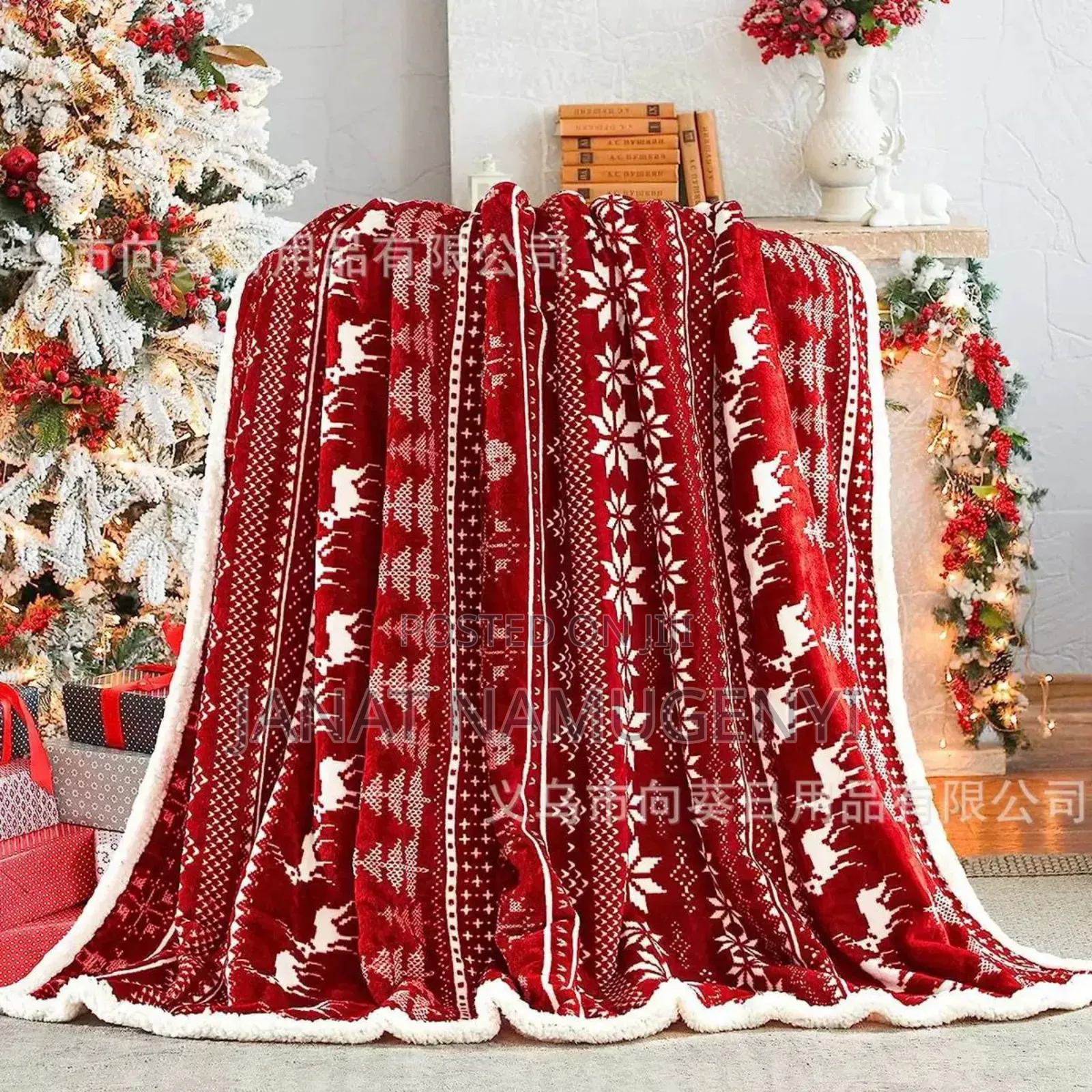 Christmas Throw Blankets Available in Different Designs