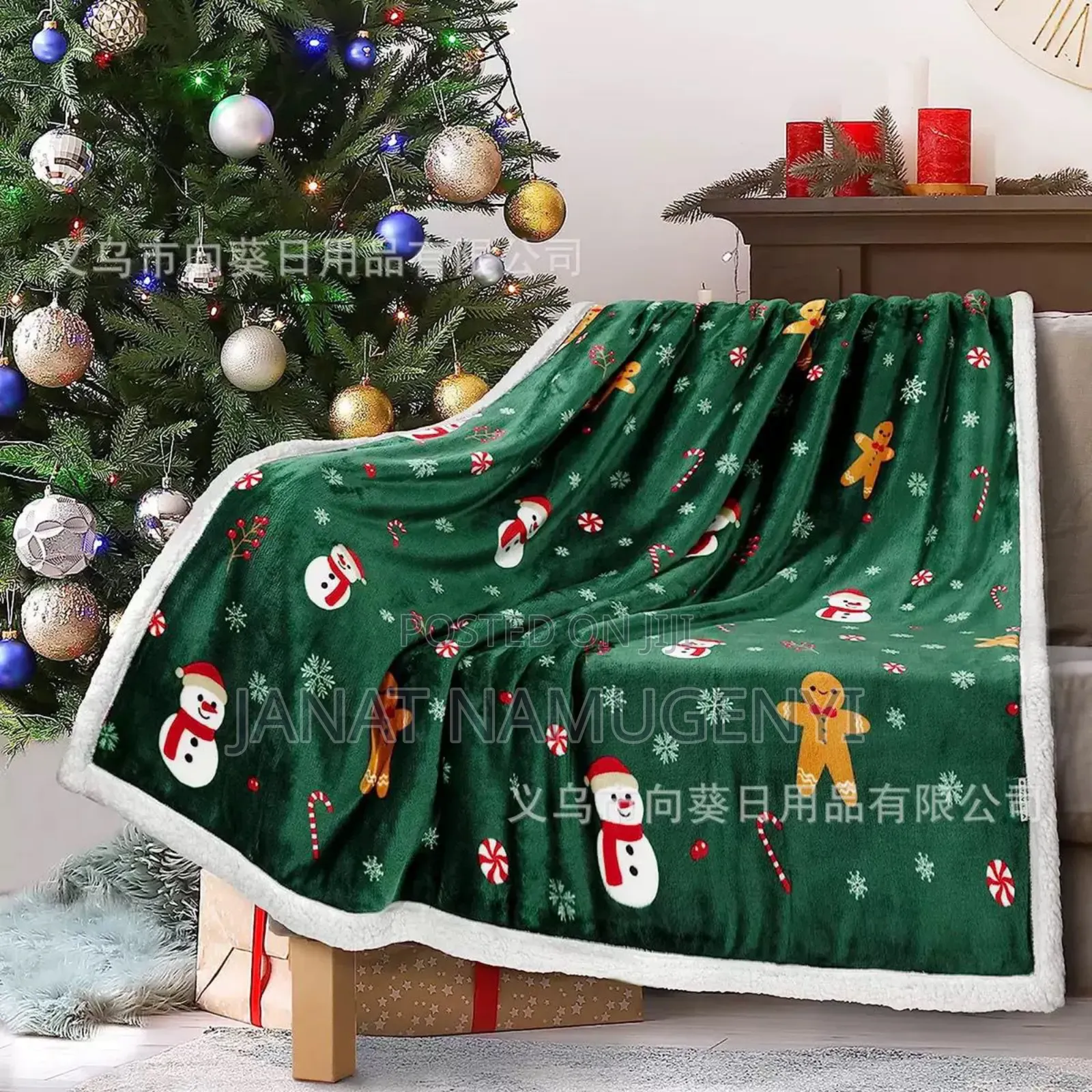 Christmas Throw Blankets Available in Different Designs