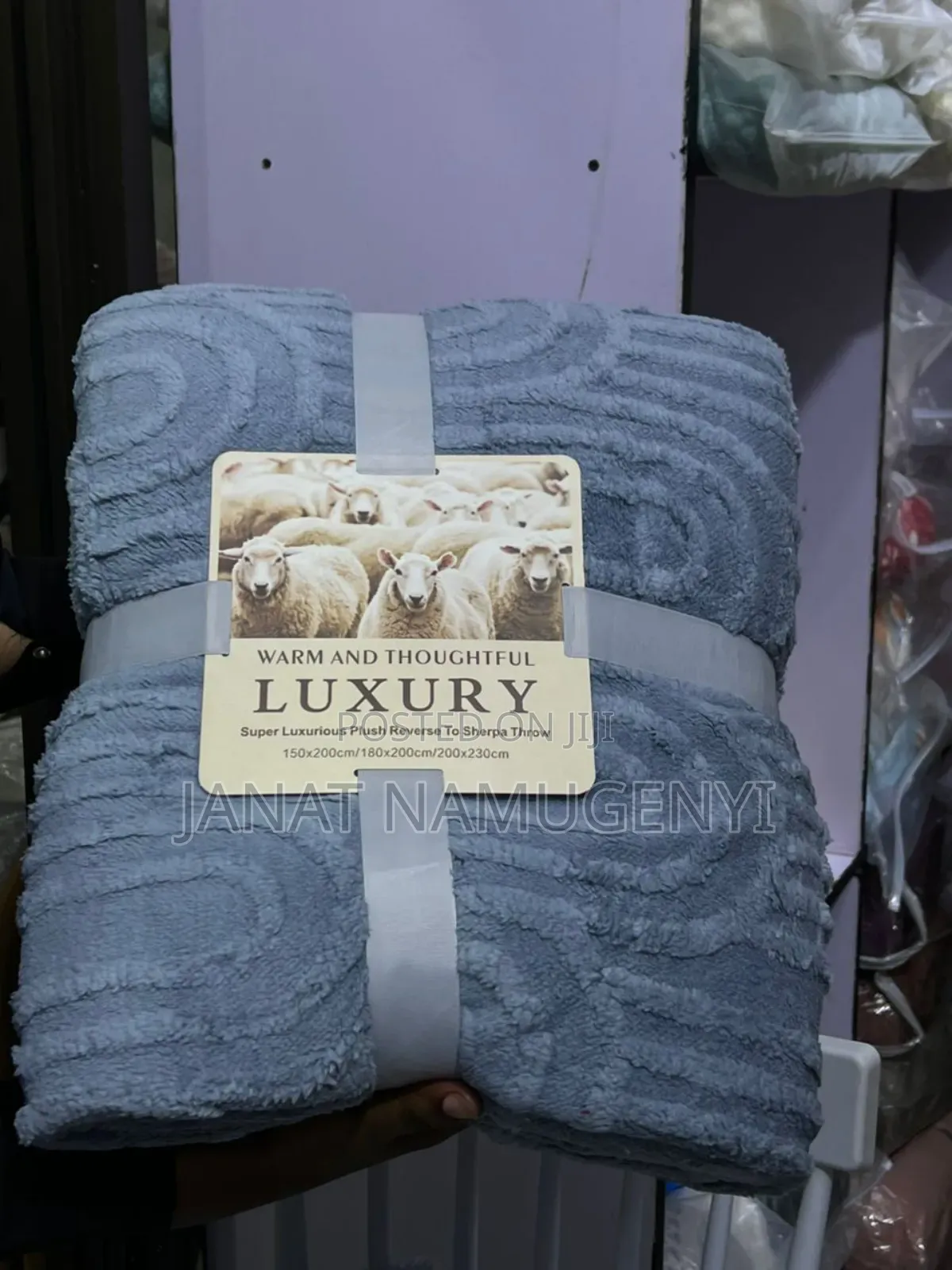 Tufted Fleece Blankets Available
