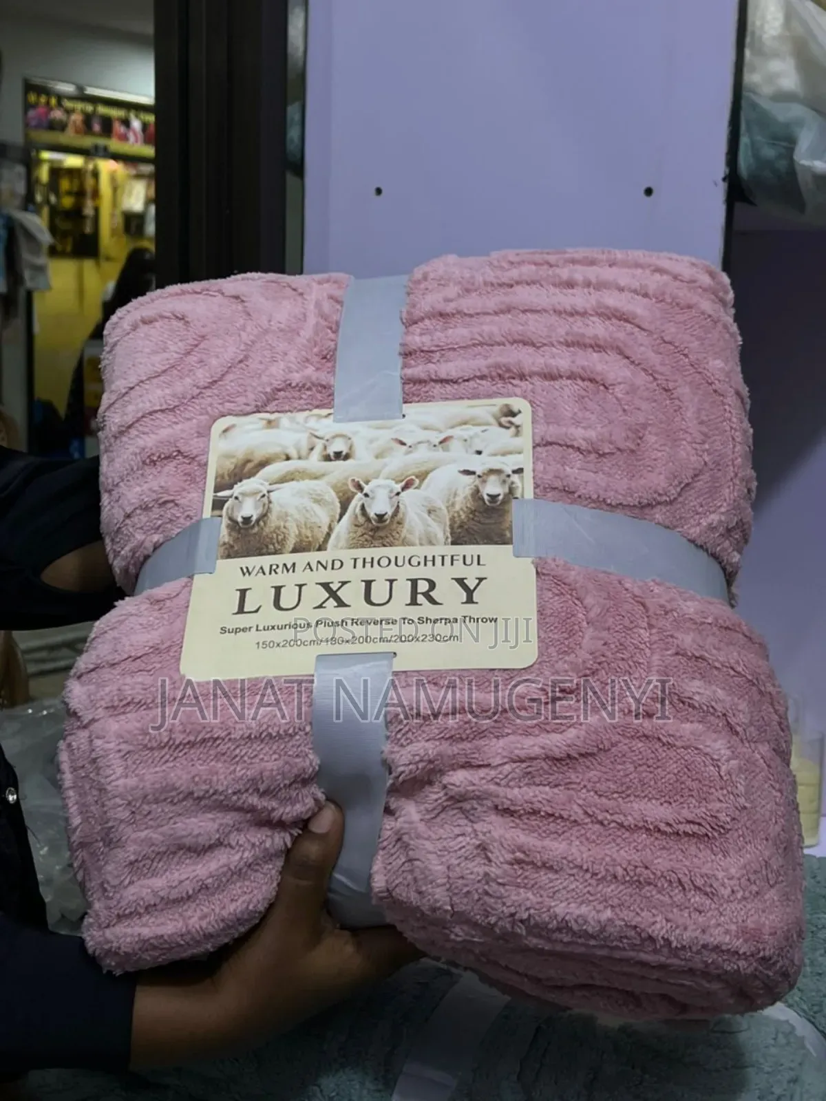 Tufted Fleece Blankets Available