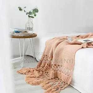 Heavy Cotton Throw Blankets Available in Different Colors