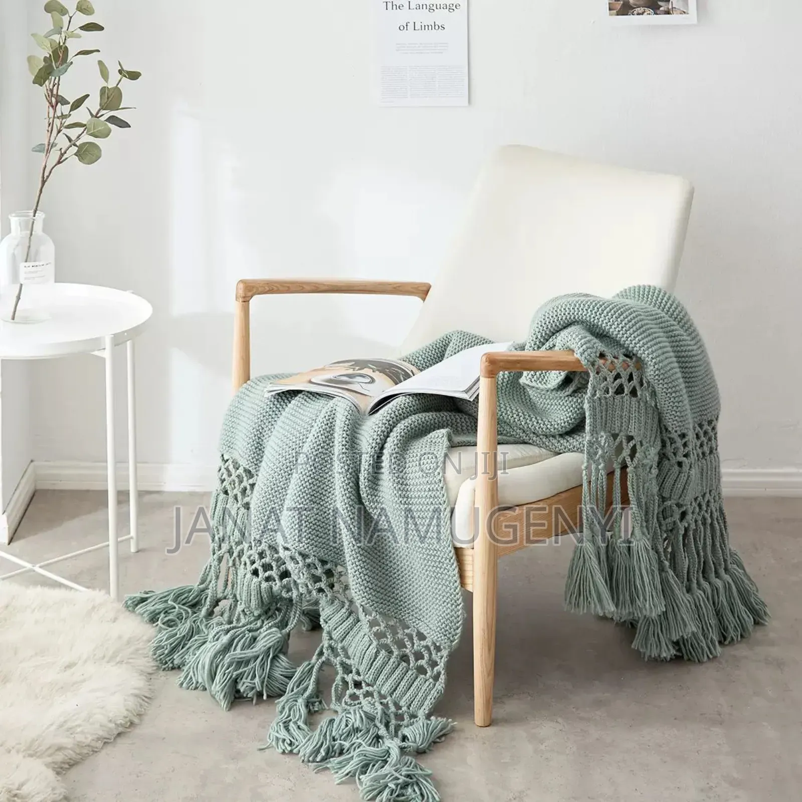 Heavy Cotton Throw Blankets Available in Different Colors