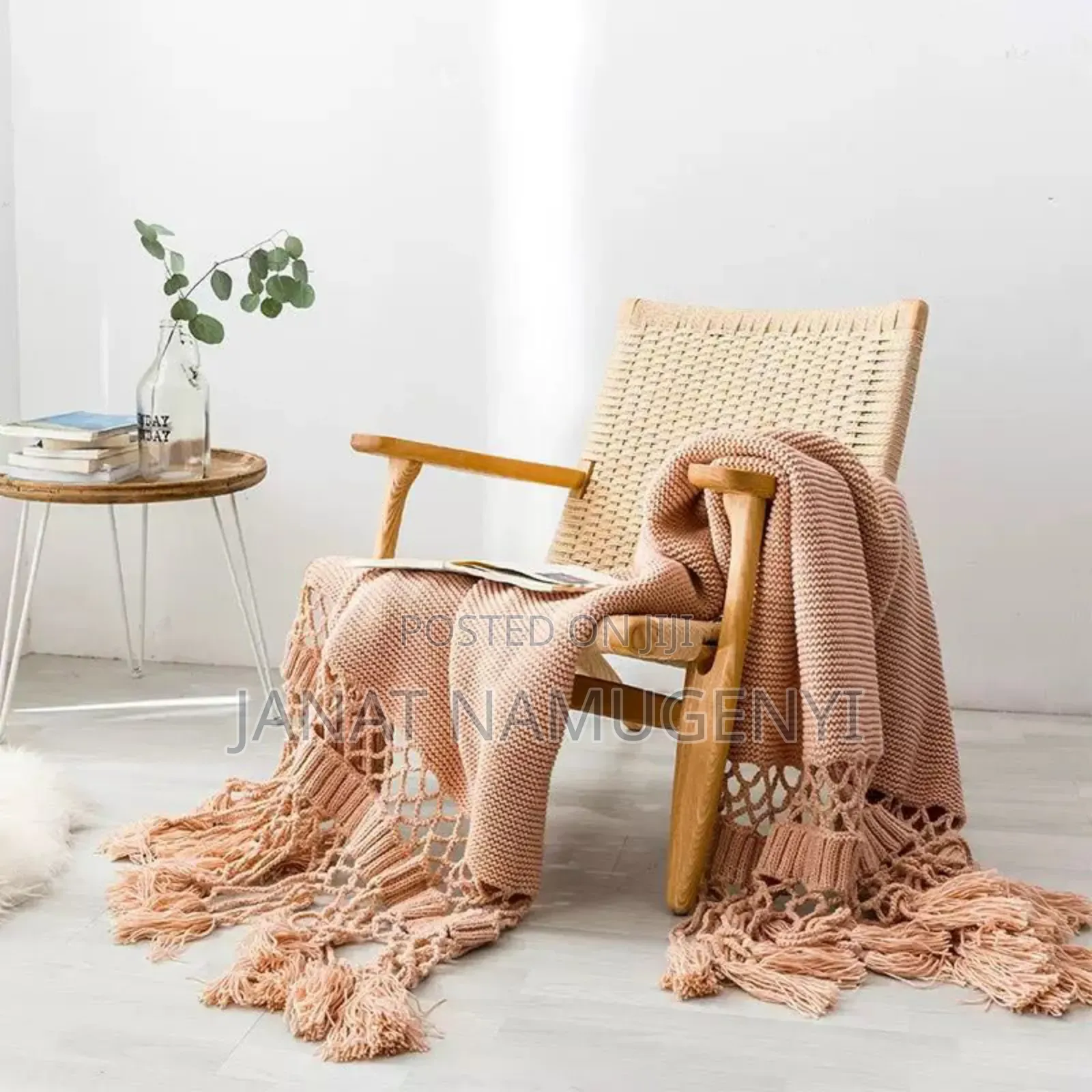 Heavy Cotton Throw Blankets Available in Different Colors