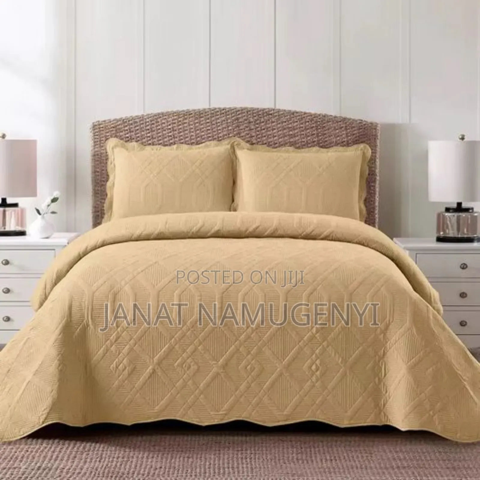 Cotton Bedspreads Available in Different Colors