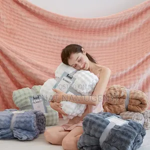 Light Ripped Fleece Blankets Available in Different Colors