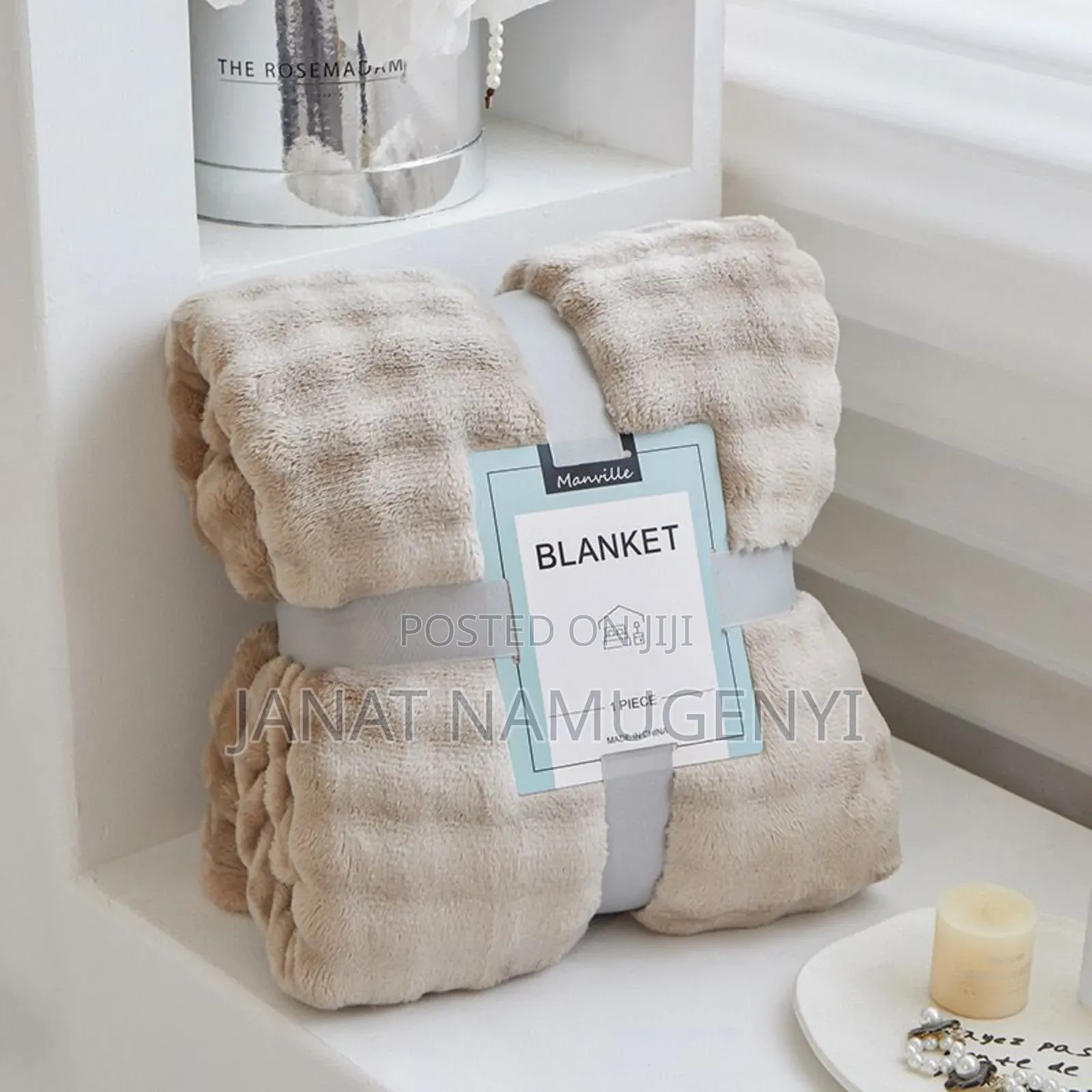 Light Ripped Fleece Blankets Available in Different Colors