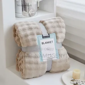 Light Ripped Fleece Blankets Available in Different Colors
