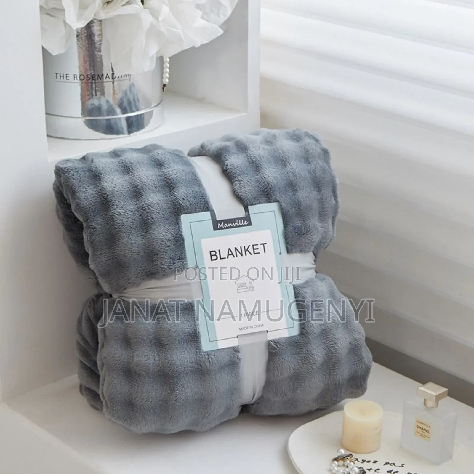 Light Ripped Fleece Blankets Available in Different Colors