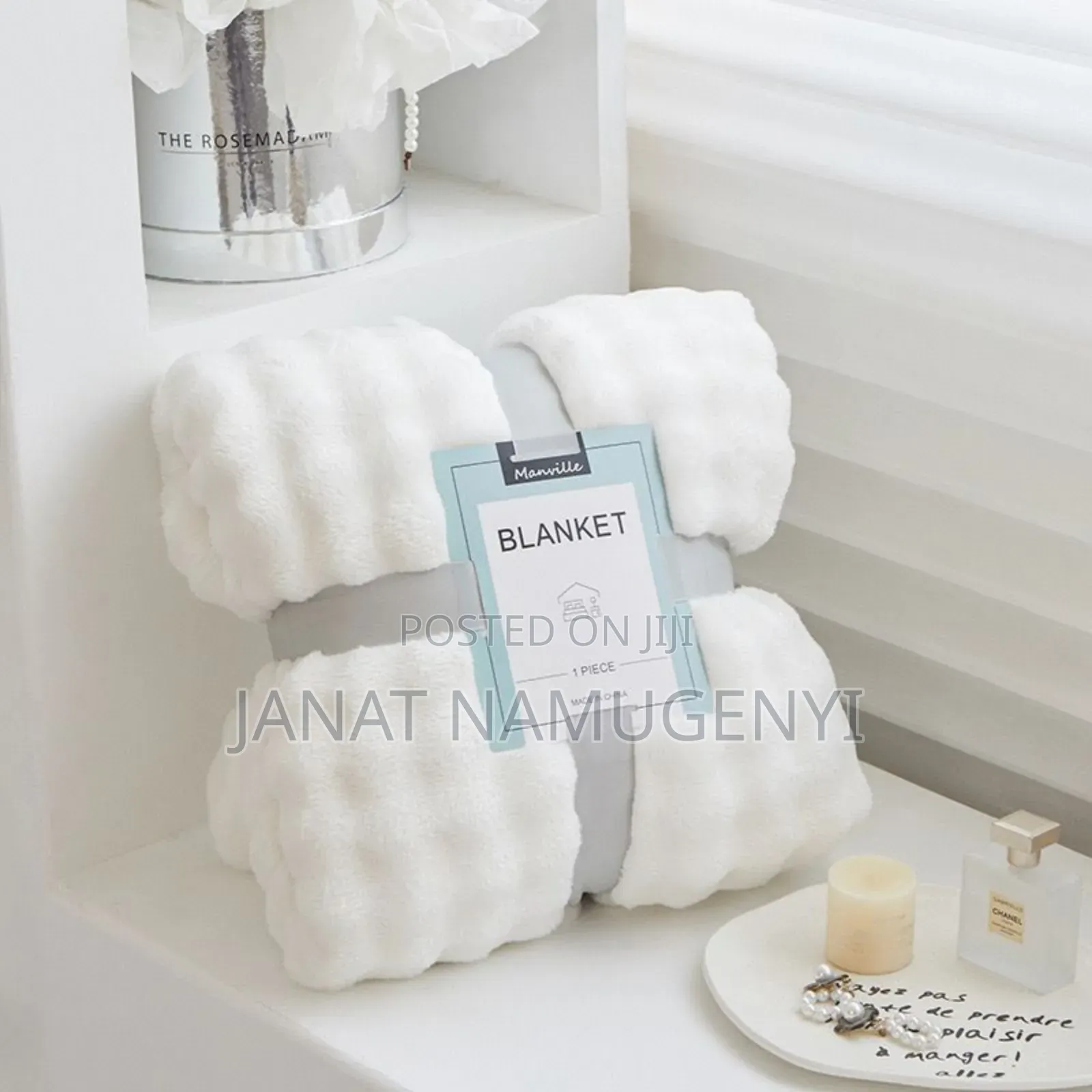 Light Ripped Fleece Blankets Available in Different Colors