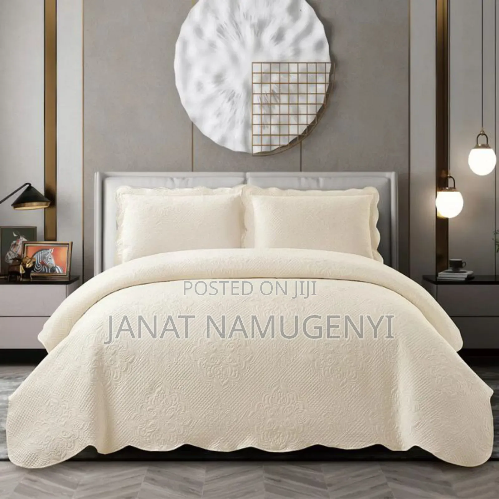 Cotton Bedspreads With 2 Pillowcases