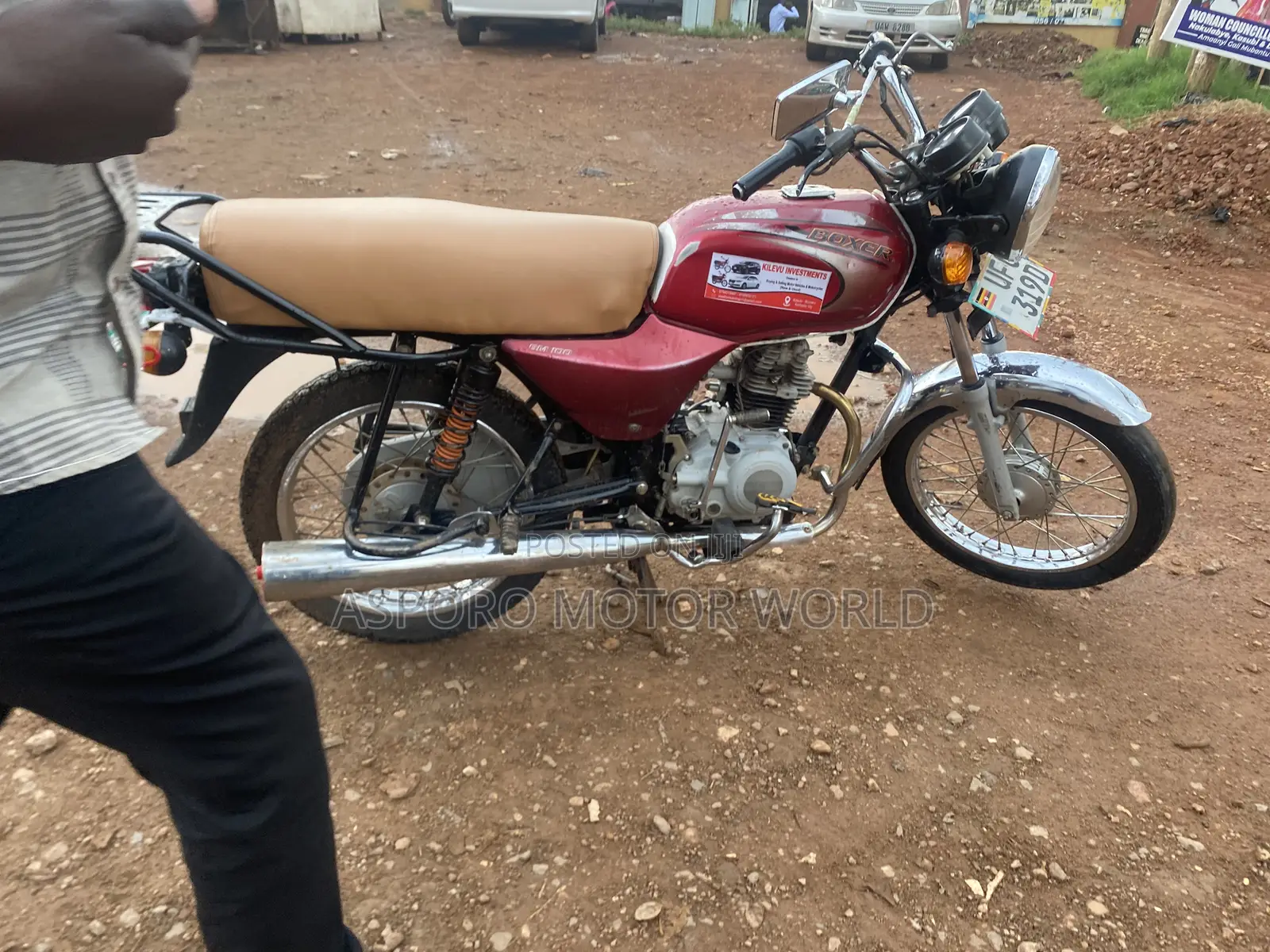 Bajaj Boxer 100 2021 Red