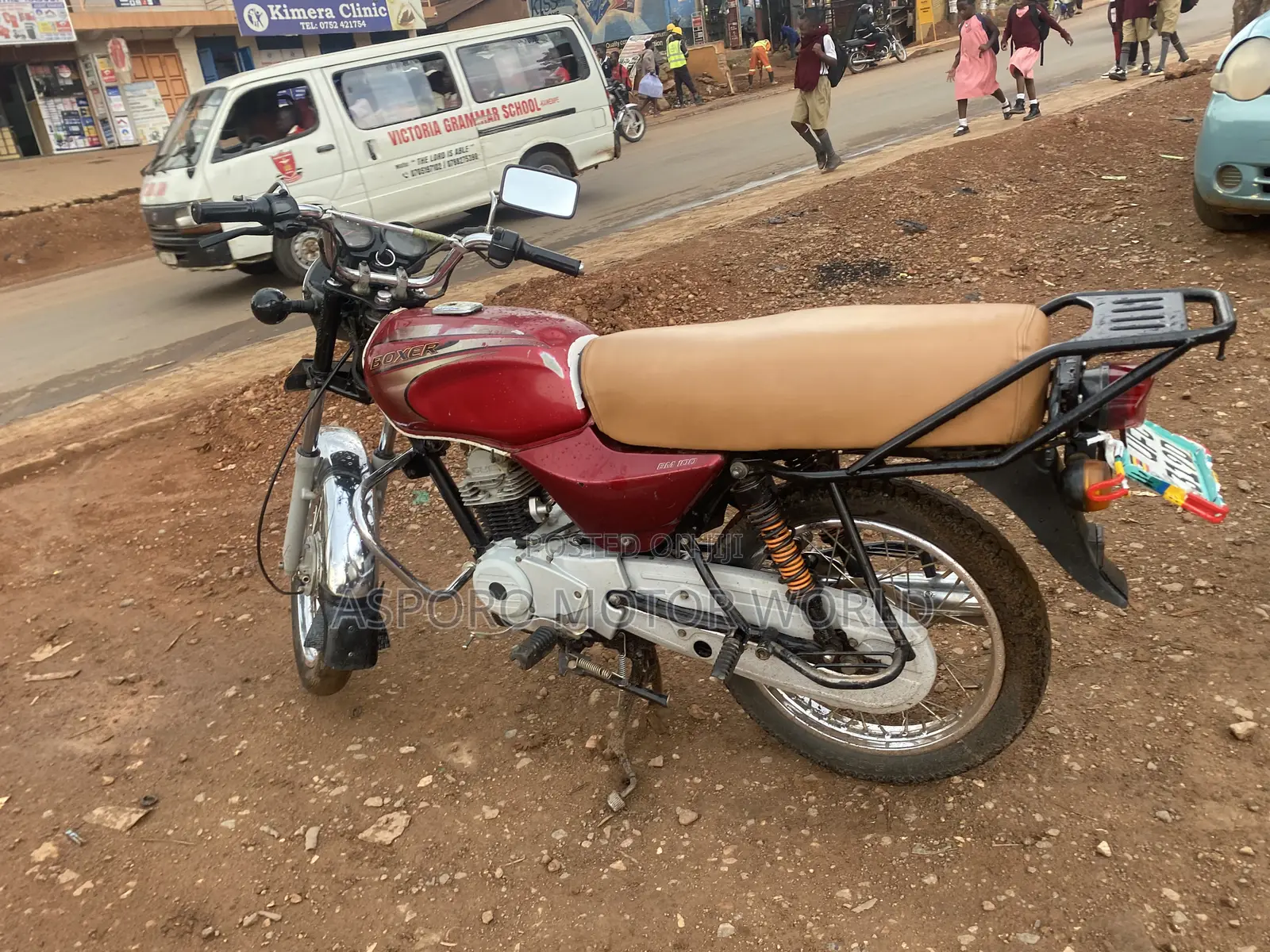 Bajaj Boxer 100 2021 Red