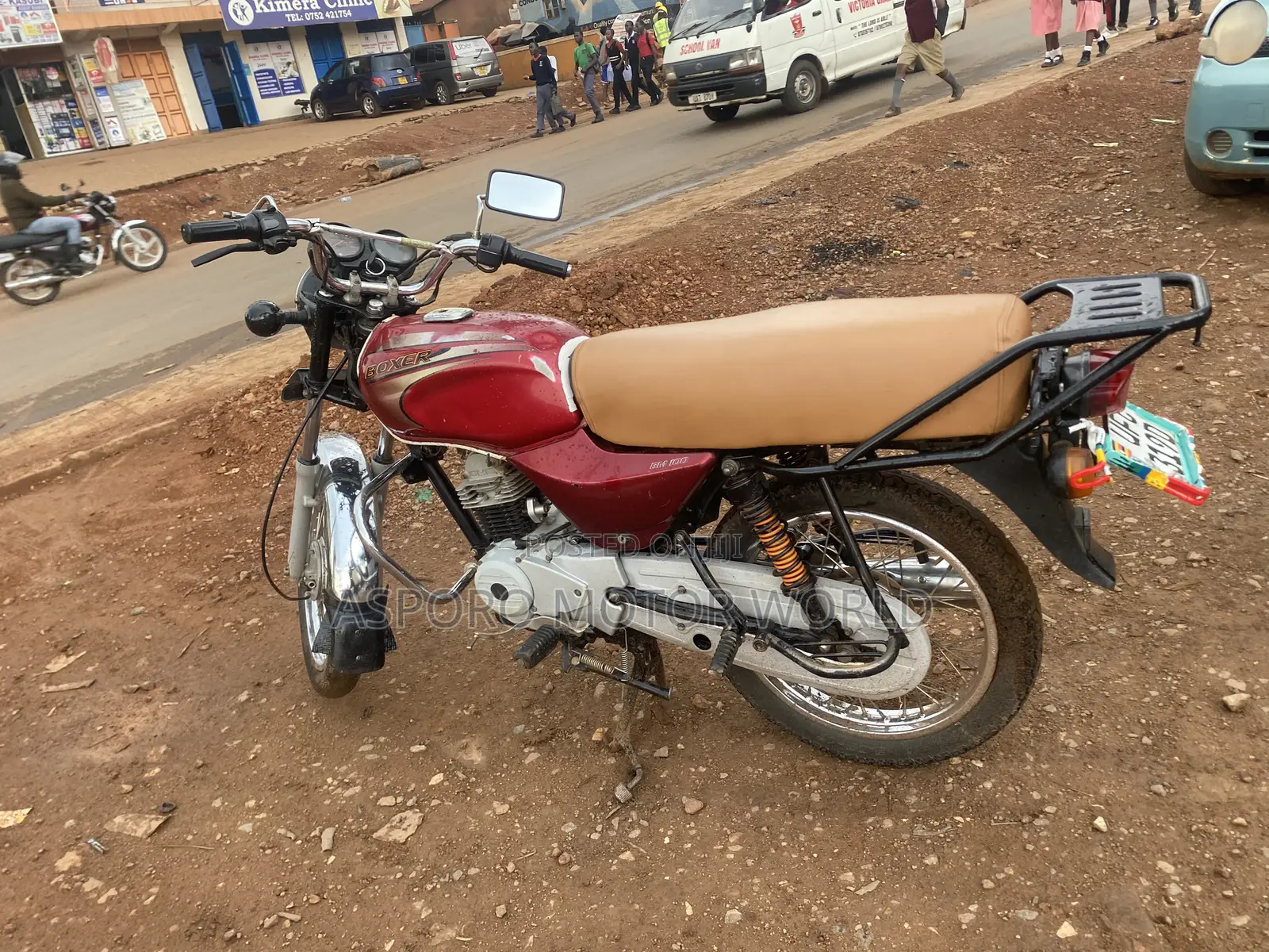 Bajaj Boxer 100 2021 Red