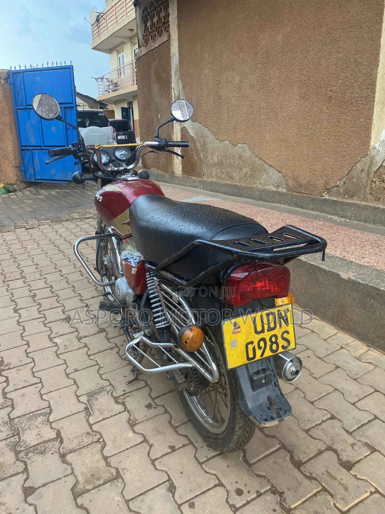 TVS XL 100 2018 Red
