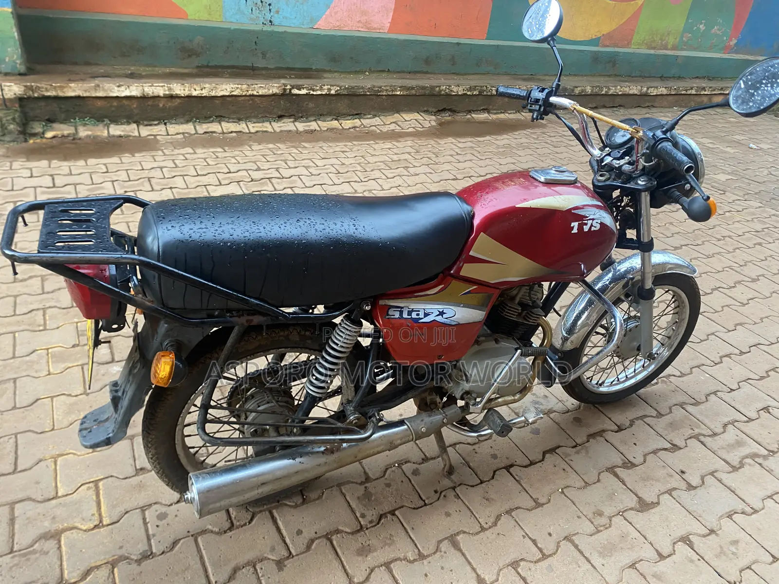 TVS XL 100 2018 Red