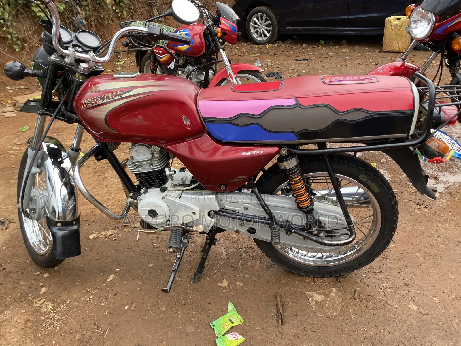 Bajaj Boxer 100 2023 Red