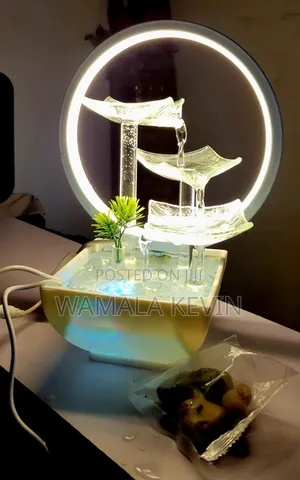 Glass Tabletop Water Fountain