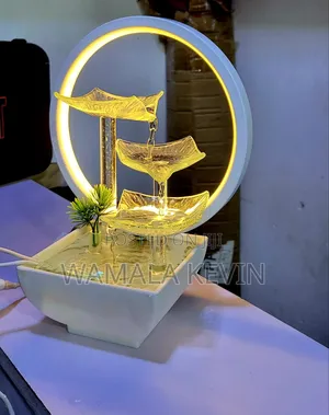 Glass Tabletop Water Fountain