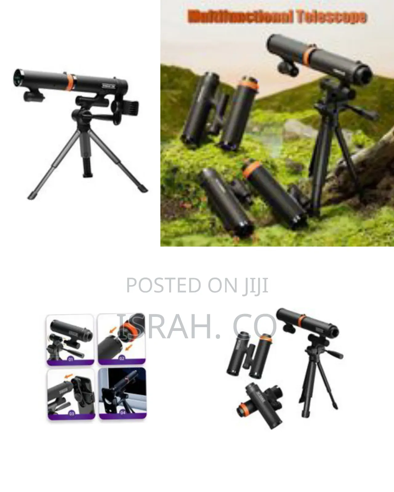 Compact Digital Astronomy Telescope With Smartphone Adapter