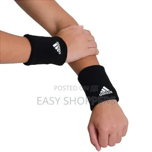 Adidas Wristbands, Available in White and Black