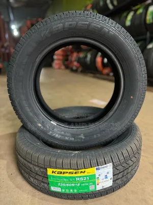 235 60 R18 Brand New Kapsin Available in Stock Now Place Ur Order.