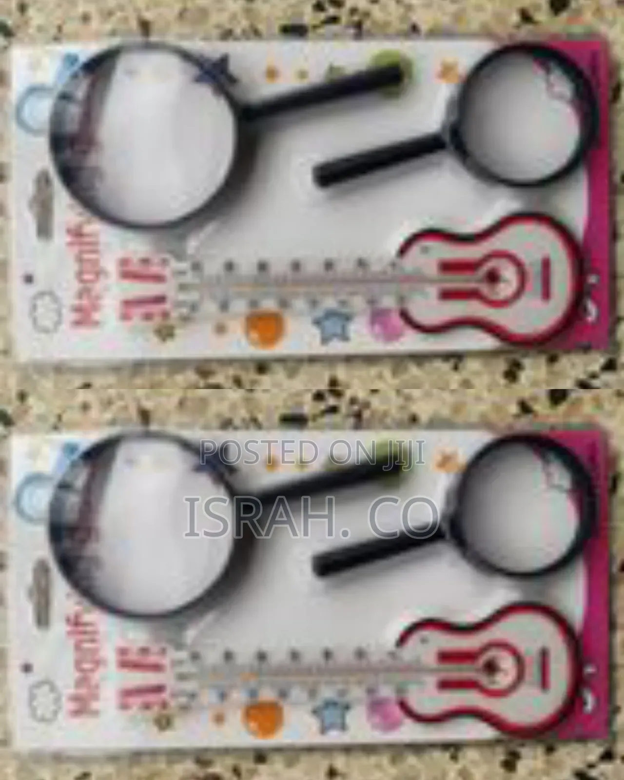 Fun Magnifying Glass Thermometer Educational Toy Set