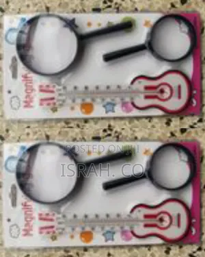 Fun Magnifying Glass Thermometer Educational Toy Set