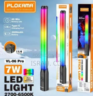 Plokama Vl-06 Pro RGB Stick Lamp - Multicolor