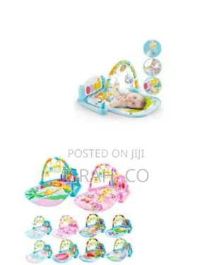 Baby Play Mat With a Piano and Activity Gym