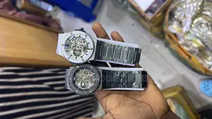 Geneve Mechanical Hublot Metallic Strap Watch