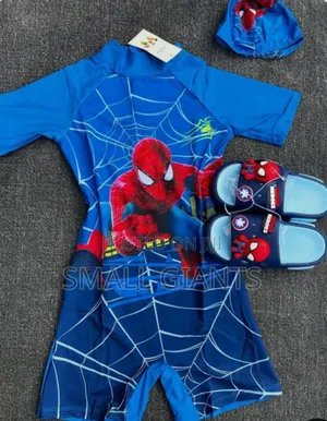 Boys Spiderman Swimsuit
