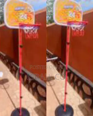 Height-Adjustable Children's Portable Basketball Hoop Set (Upto