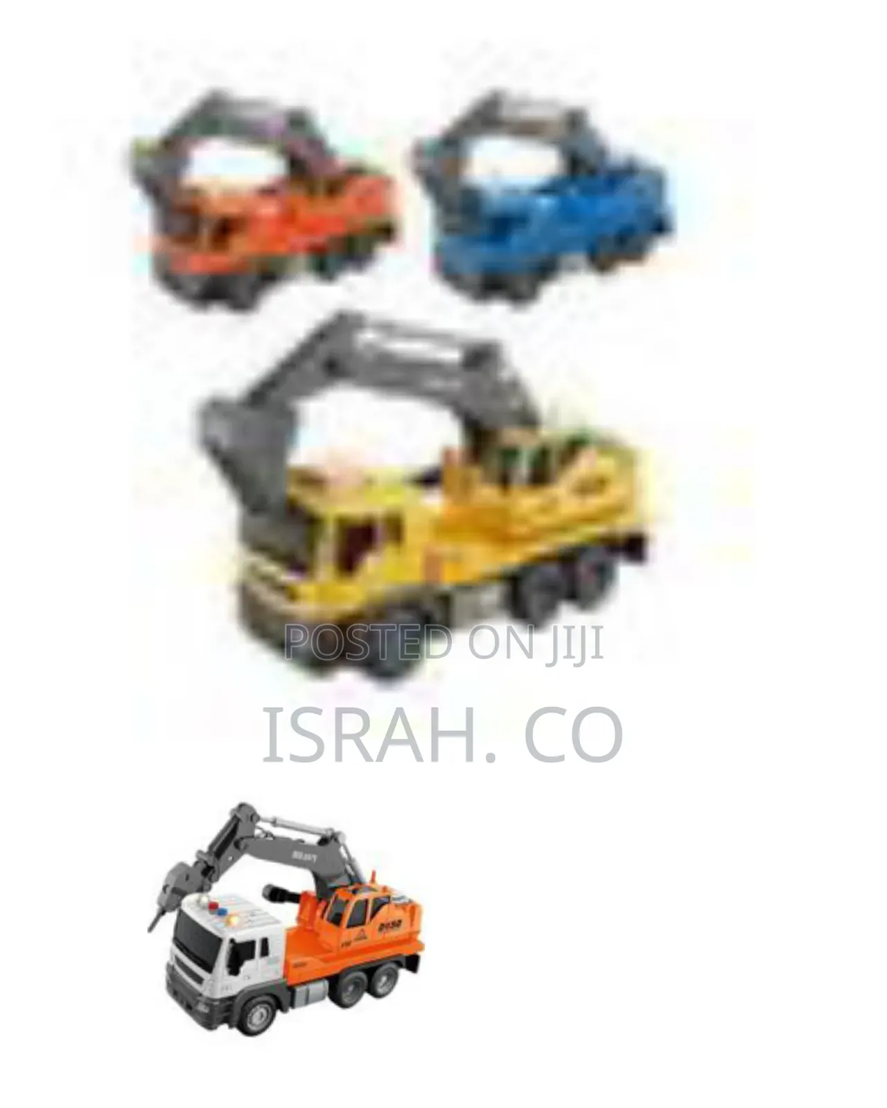 1:16 Multifunction Construction Truck With Excavator Arm