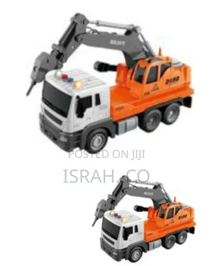 1:16 Multifunction Construction Truck With Excavator Arm