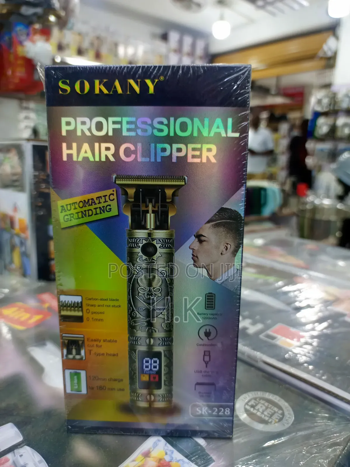Sokany Professional Hair Clipper.